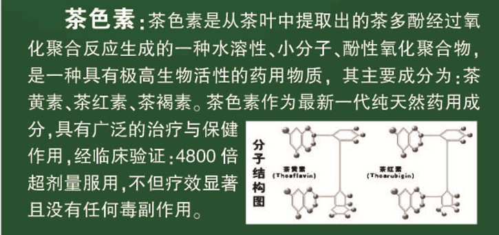 茶色素的功效与作用